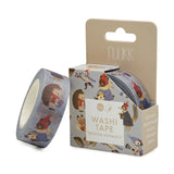 Washi Tape Wintertiere Blau