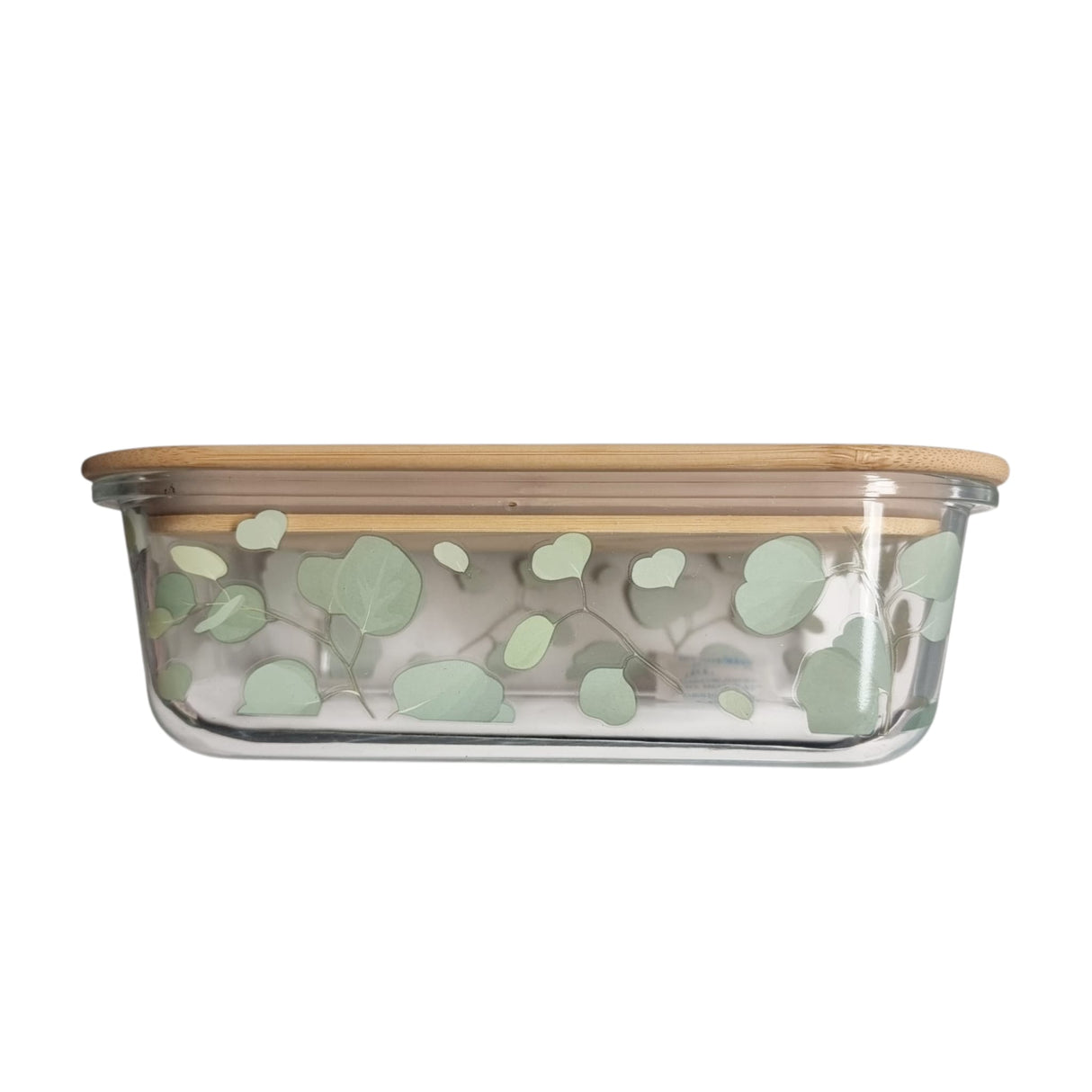Znünibox aus Glas mit Bambusdeckel Melii Eukalyptus