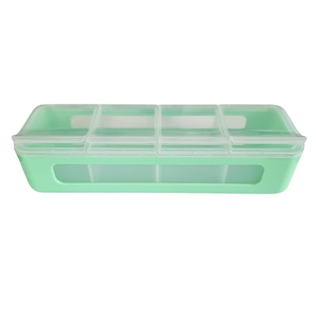 Znünibox Snackbox Melii mit 4 Fächern Mint