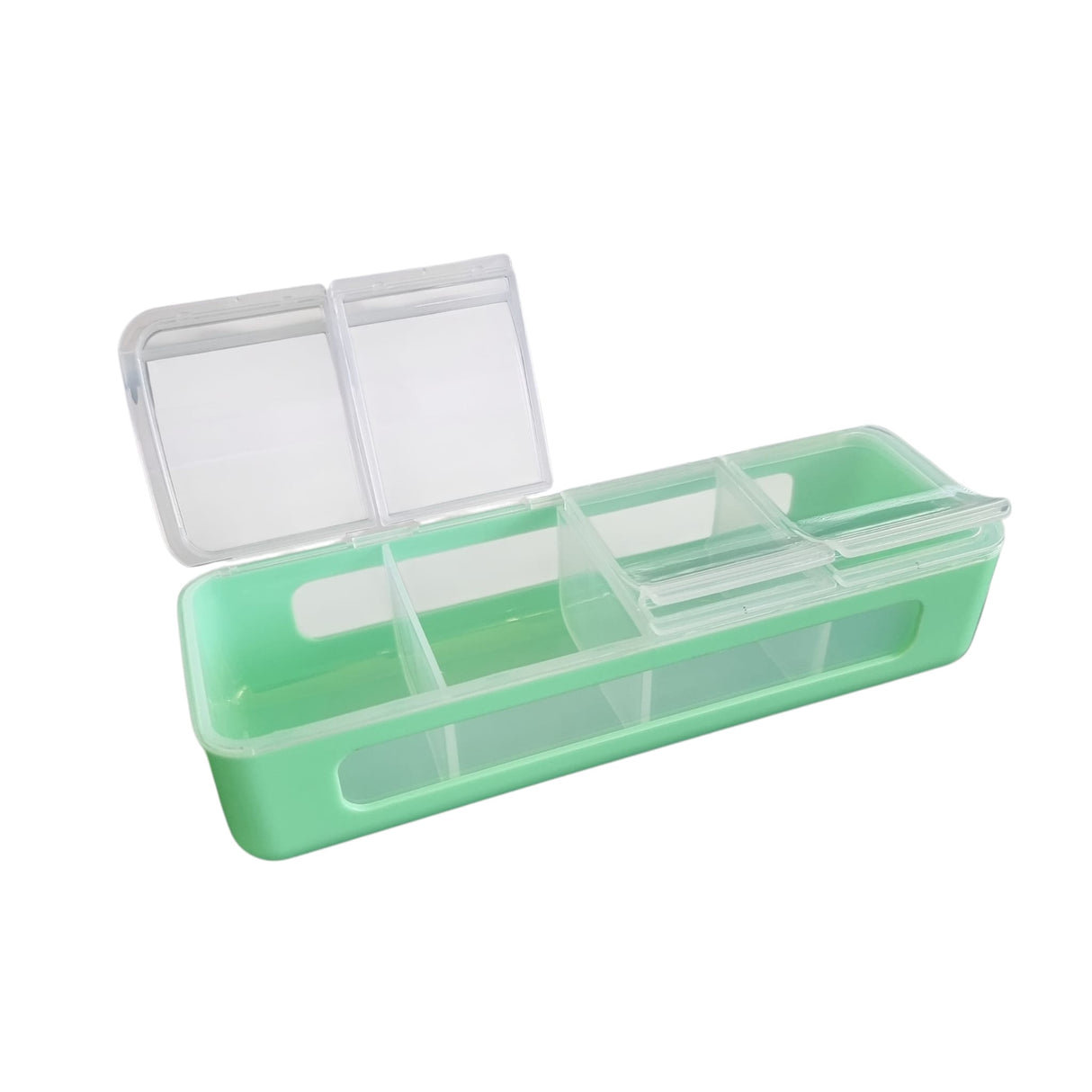 Znünibox Snackbox Melii mit 4 Fächern Mint