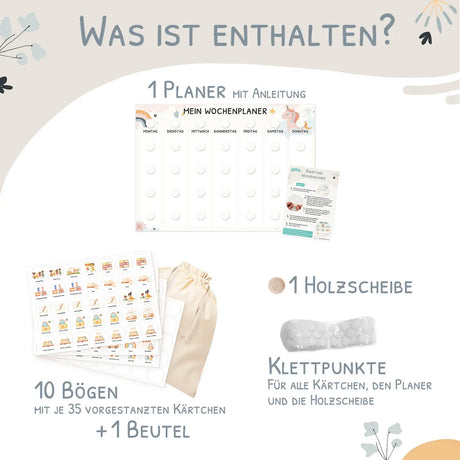 Wochenplaner Einhorn