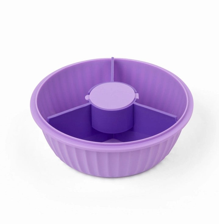 Yumbox Poke Bowl mit 3 Unterteilungen Violett