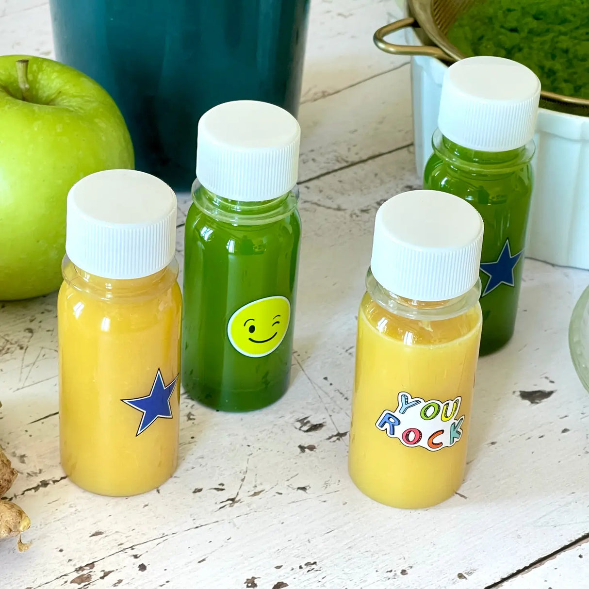 Yumbox Smoothie und Saftflaschen 6 Stück