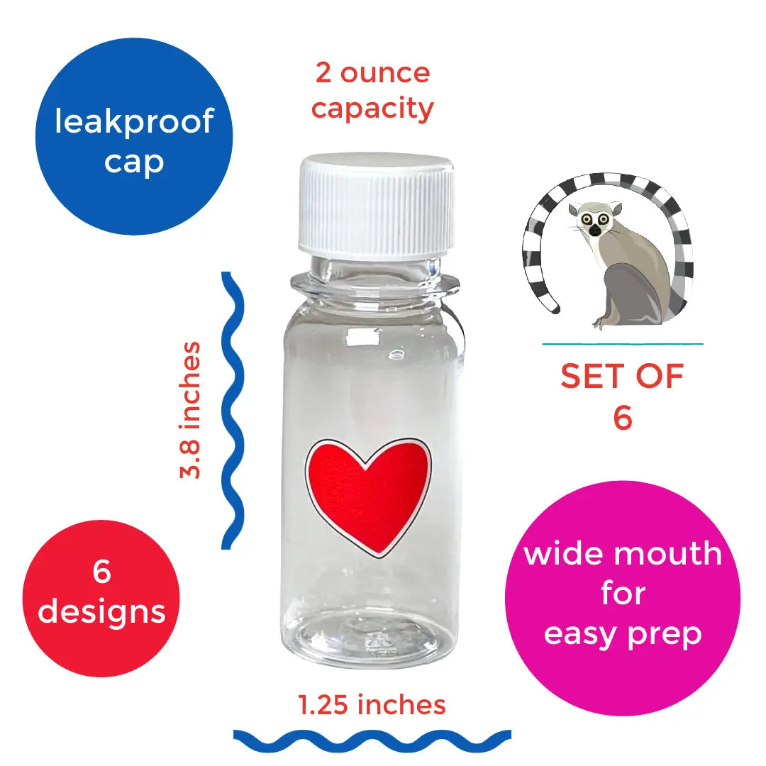 Yumbox Smoothie und Saftflaschen 6 Stück