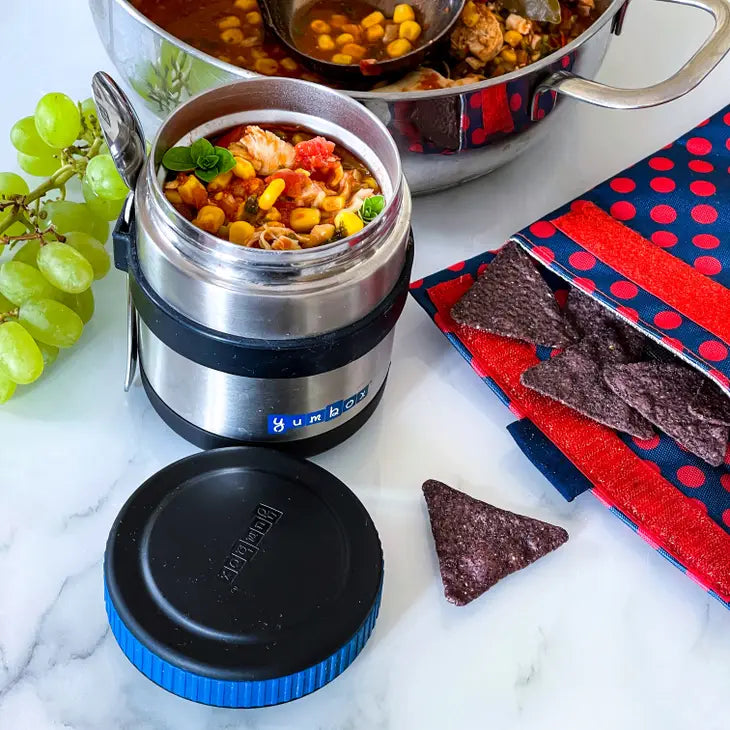 Yumbox Zuppa Thermobecher Schwarz