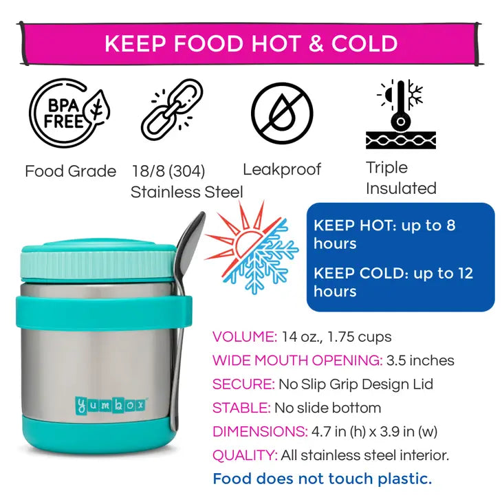 Yumbox Zuppa Thermobecher Mint