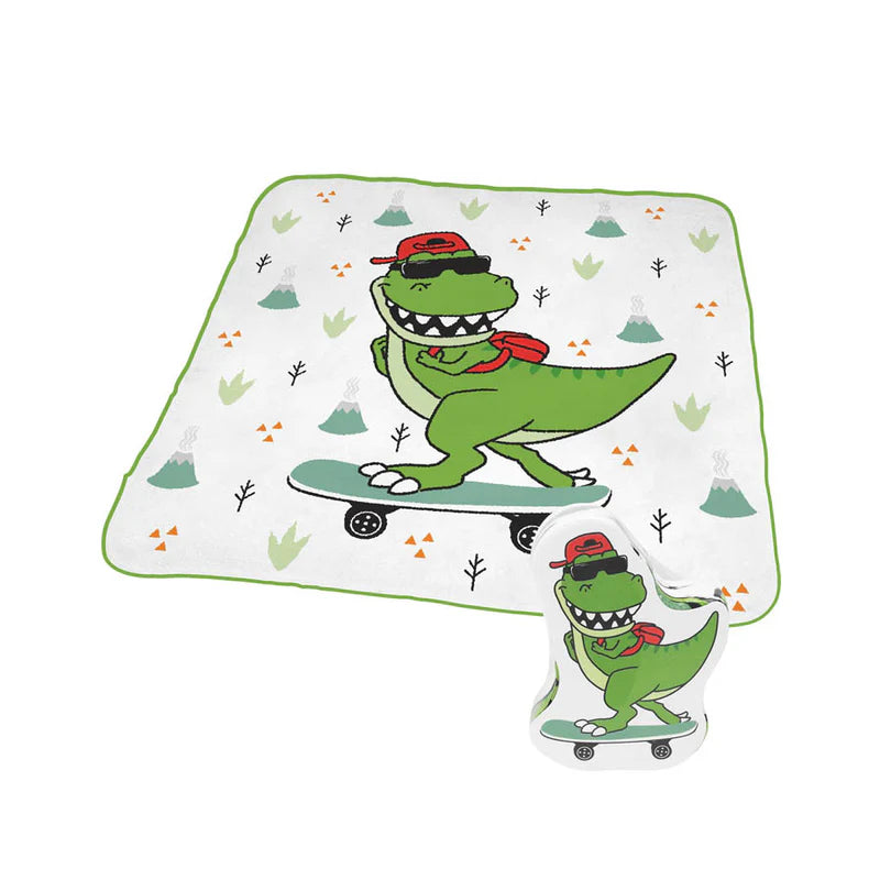 Magisches Handtuch Zauberhandtuch Dino Sonnenbrille