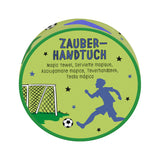 Magisches Handtuch Zauberhandtuch Fussball Grün