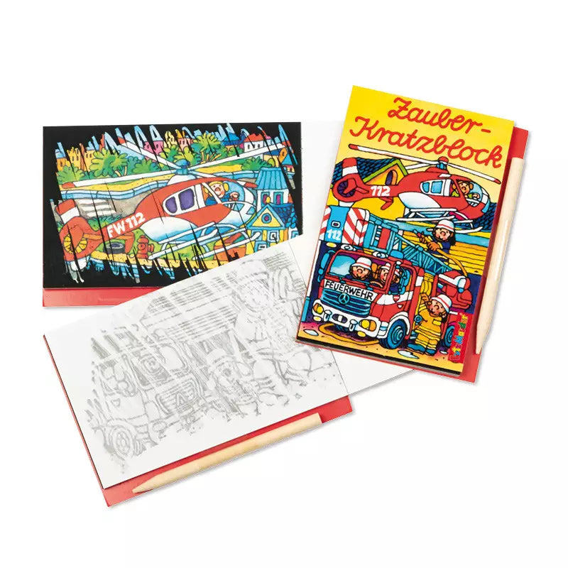 Zauberkratzblock Mini assortiert
