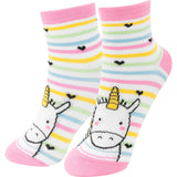 Zaubersocken Gross Einhorn Color