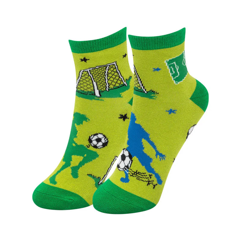Zaubersocken Gross Fussball Grün