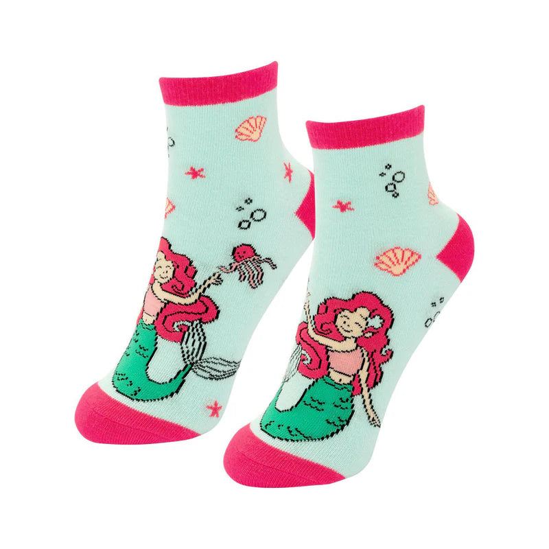 Zaubersocken Gross Meerjungfrau Mint