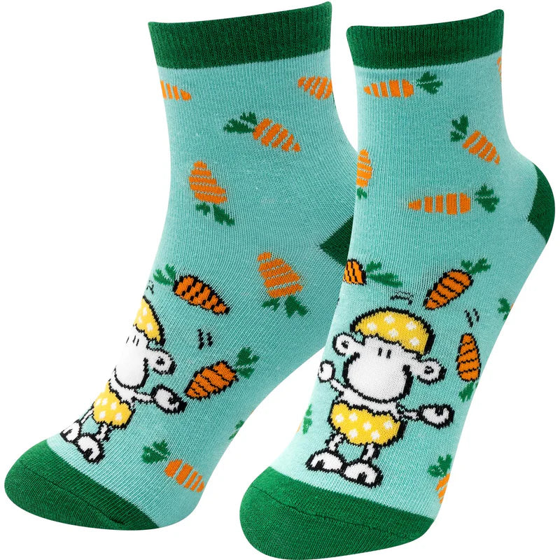 Zaubersocken Gross Schaf mit Karotte
