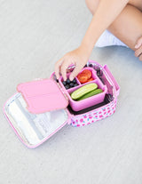 Znünibox MontiiCo Lunchbox Bento Two Glitzer Rosa