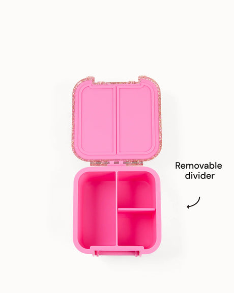 Znünibox MontiiCo Lunchbox Bento Two Glitzer Rosa
