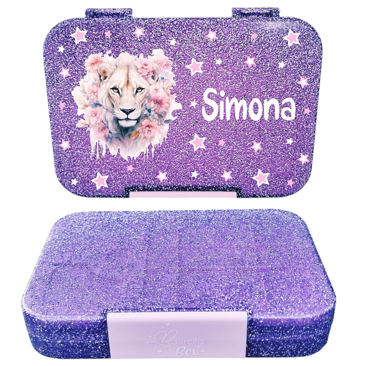Znünibox Baurelia Box Glitzer Maxi Violett