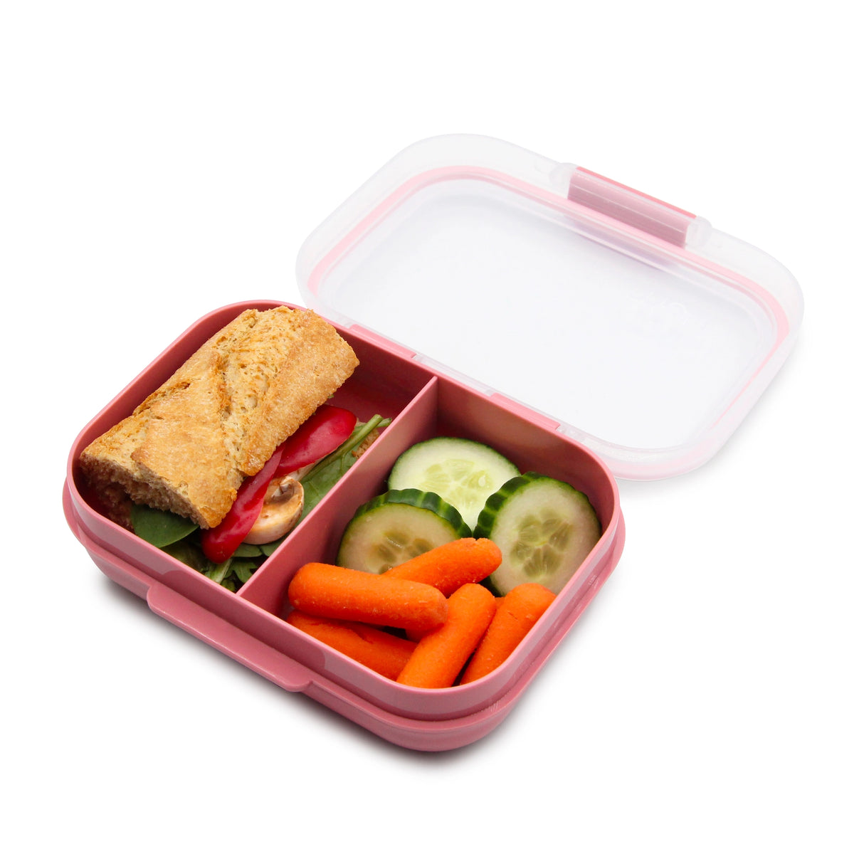 Znünibox Melii Bento Box mit 2 Unterteilungen Berry