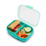 Znünibox Melii Bento Box mit 2 Unterteilungen Helltürkis