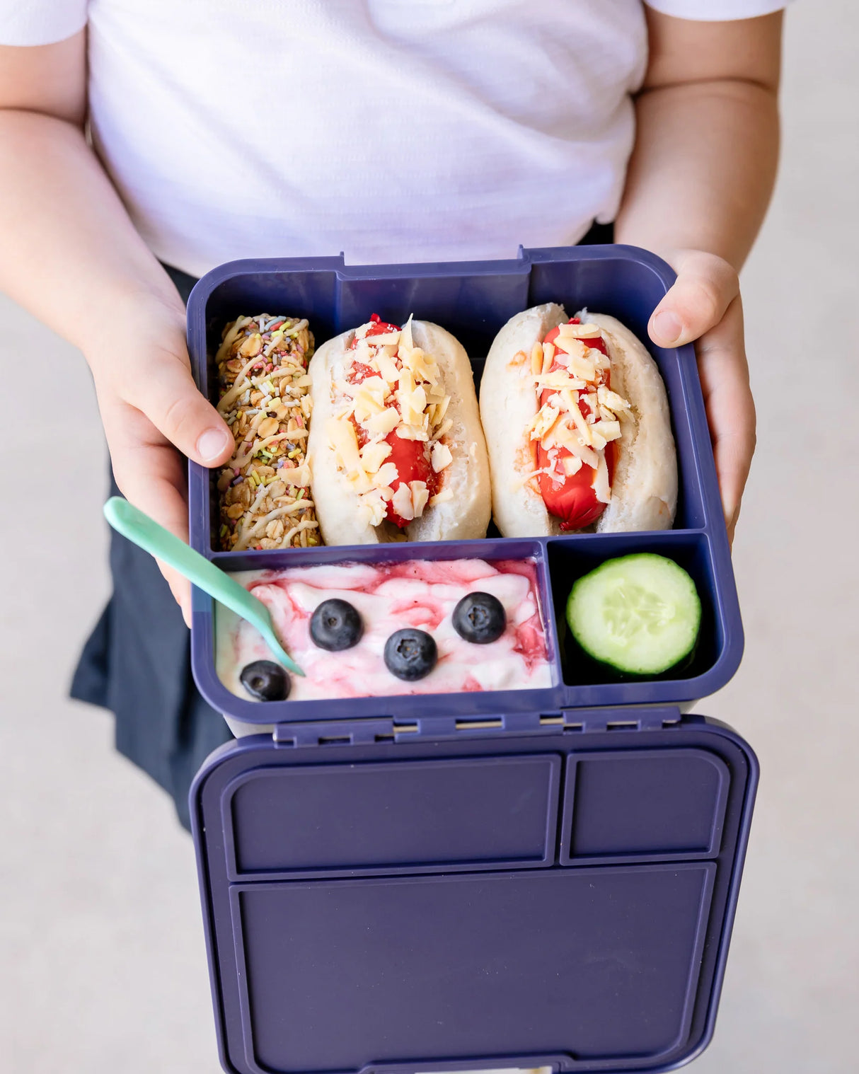 Znünibox MontiiCo Lunchbox Bento Three Confetti
