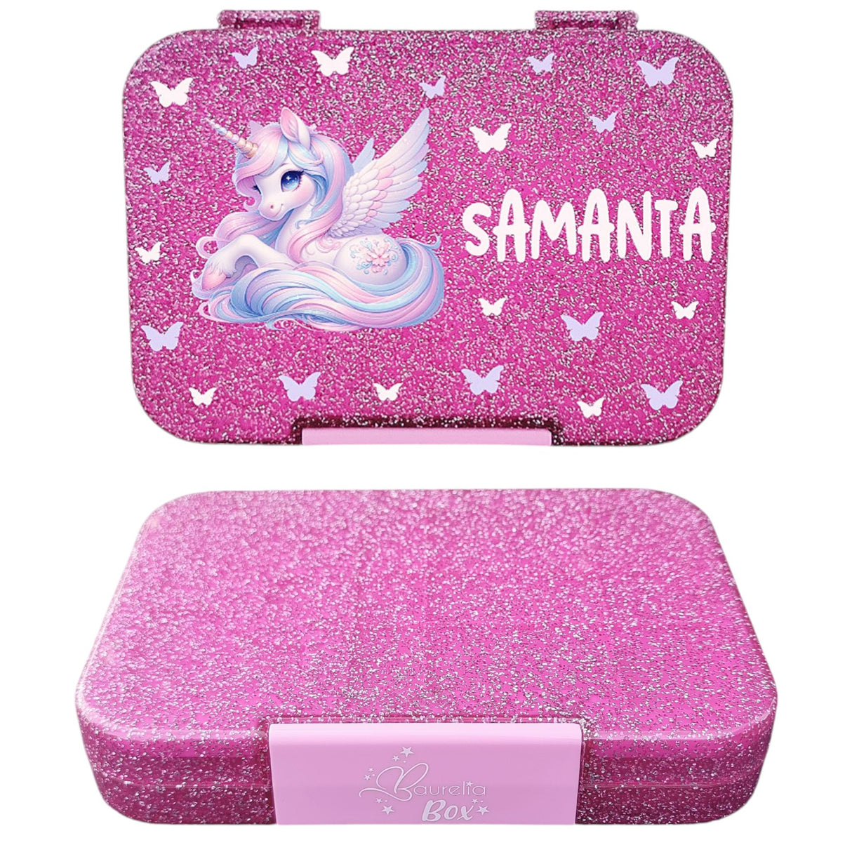 Znünibox Baurelia Box Glitzer Maxi Pink
