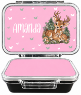 Edelstahl Znünibox Rosa