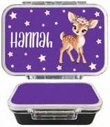 Edelstahl Znünibox Violett