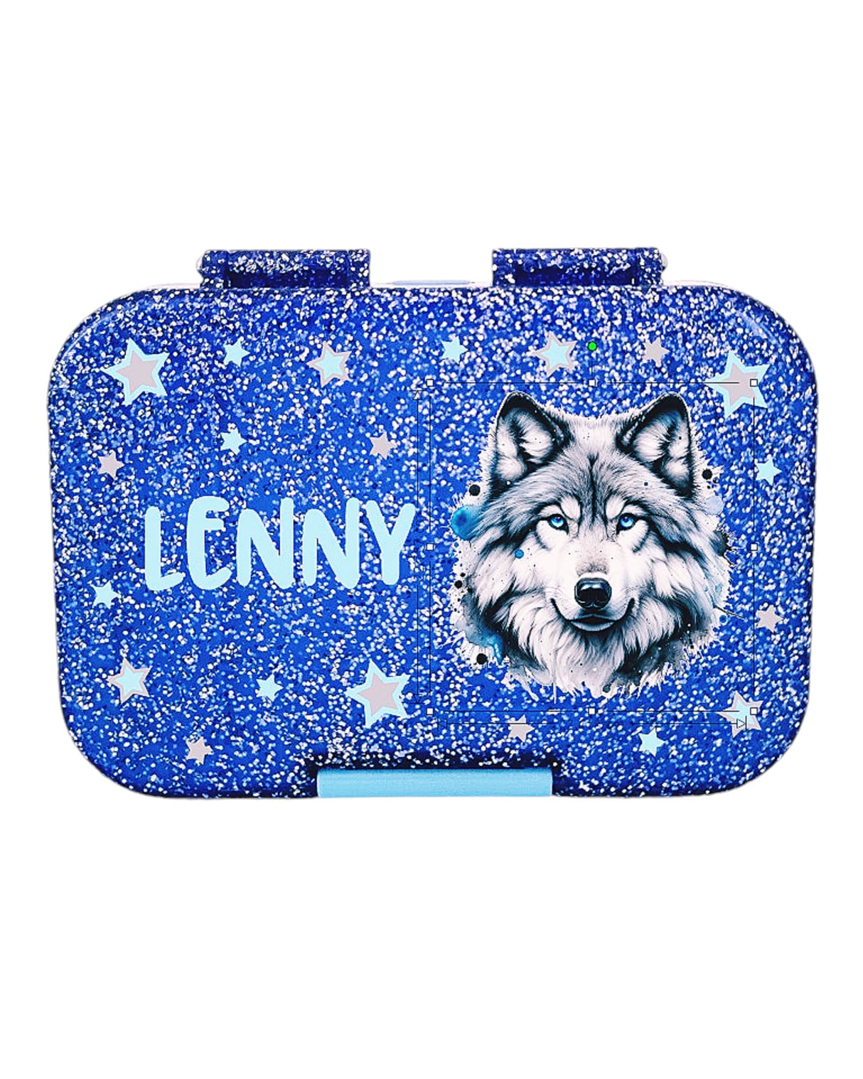 Znünibox Baurelia Box Glitzer Mini Blau