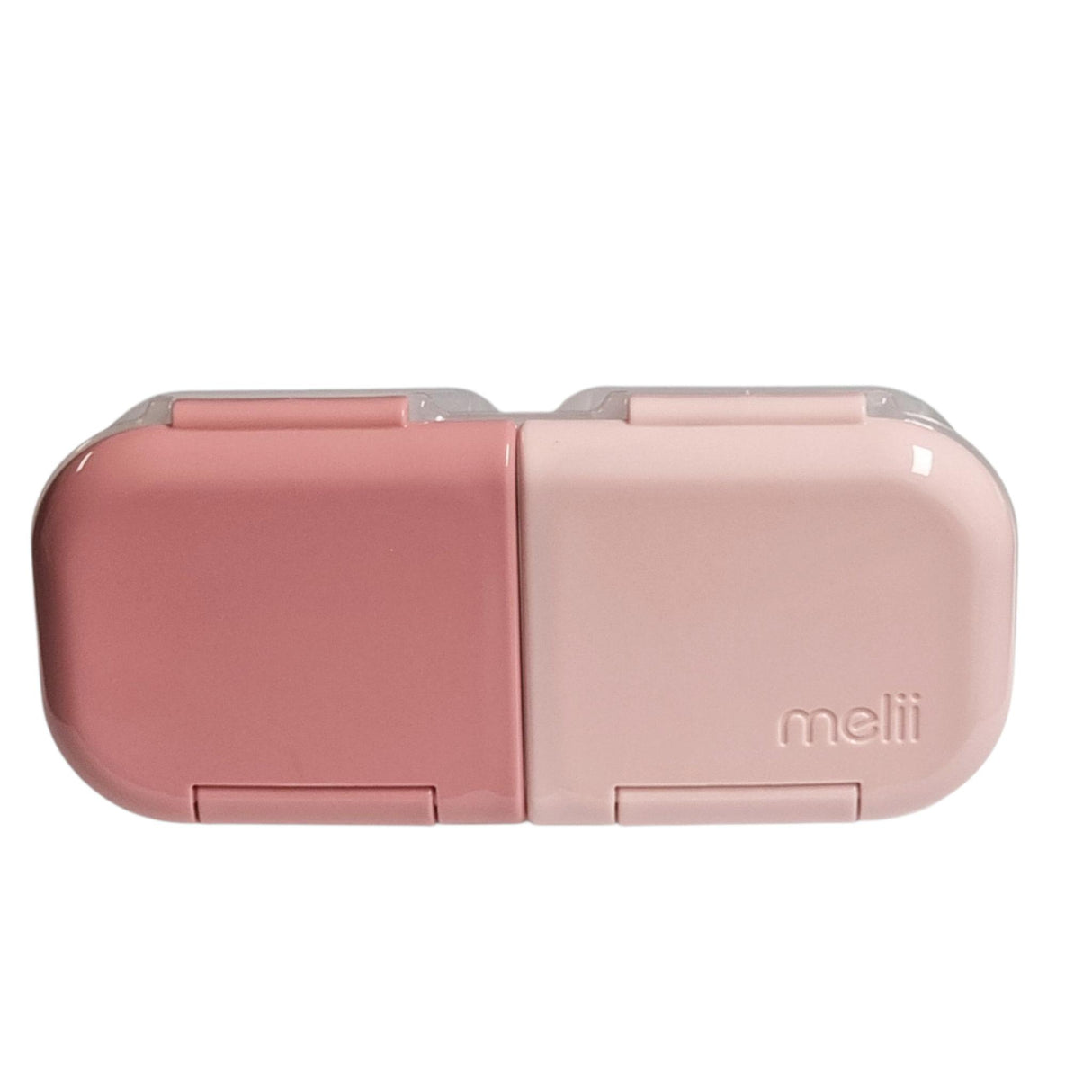 Znünibox Snackbehälter mit 2 Unterteilungen Rosa