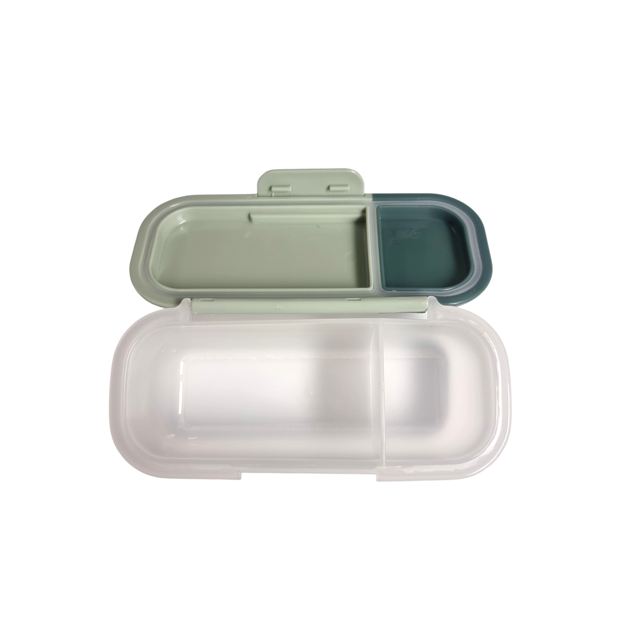Znünibox Snackbox mit Dippebhälter Mossgrün