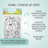 Ausmal Tischdecke XL Mutmacherbande
