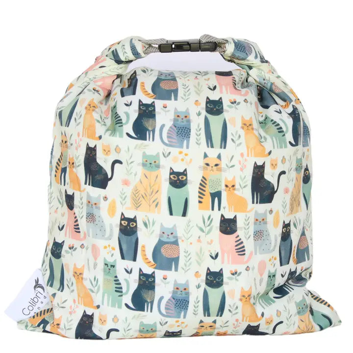Lunchbag und Brotbeutel Colibri Katzen