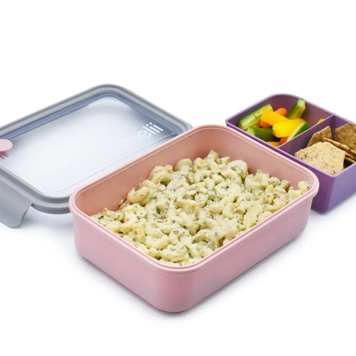 Znünibox Bentobox mit Trennschale Melii 1250ml Rosa