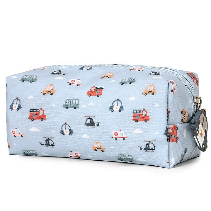 Stifteetui Fahrzeuge Blau