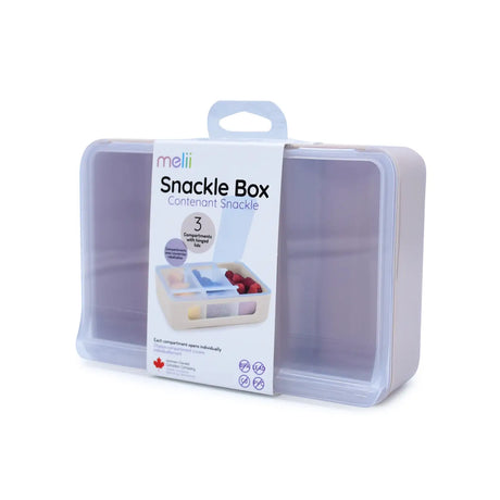 Znünibox Snackbox Melii mit 3 Fächern Rose