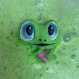 Badekugel handgemacht Frosch mit Herz
