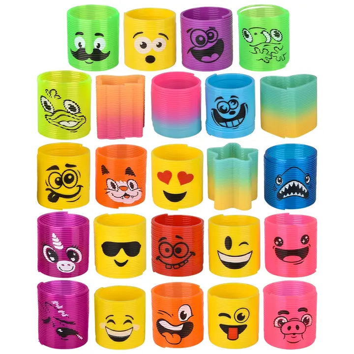 Federspiel Mini mit Gesicht assortiert