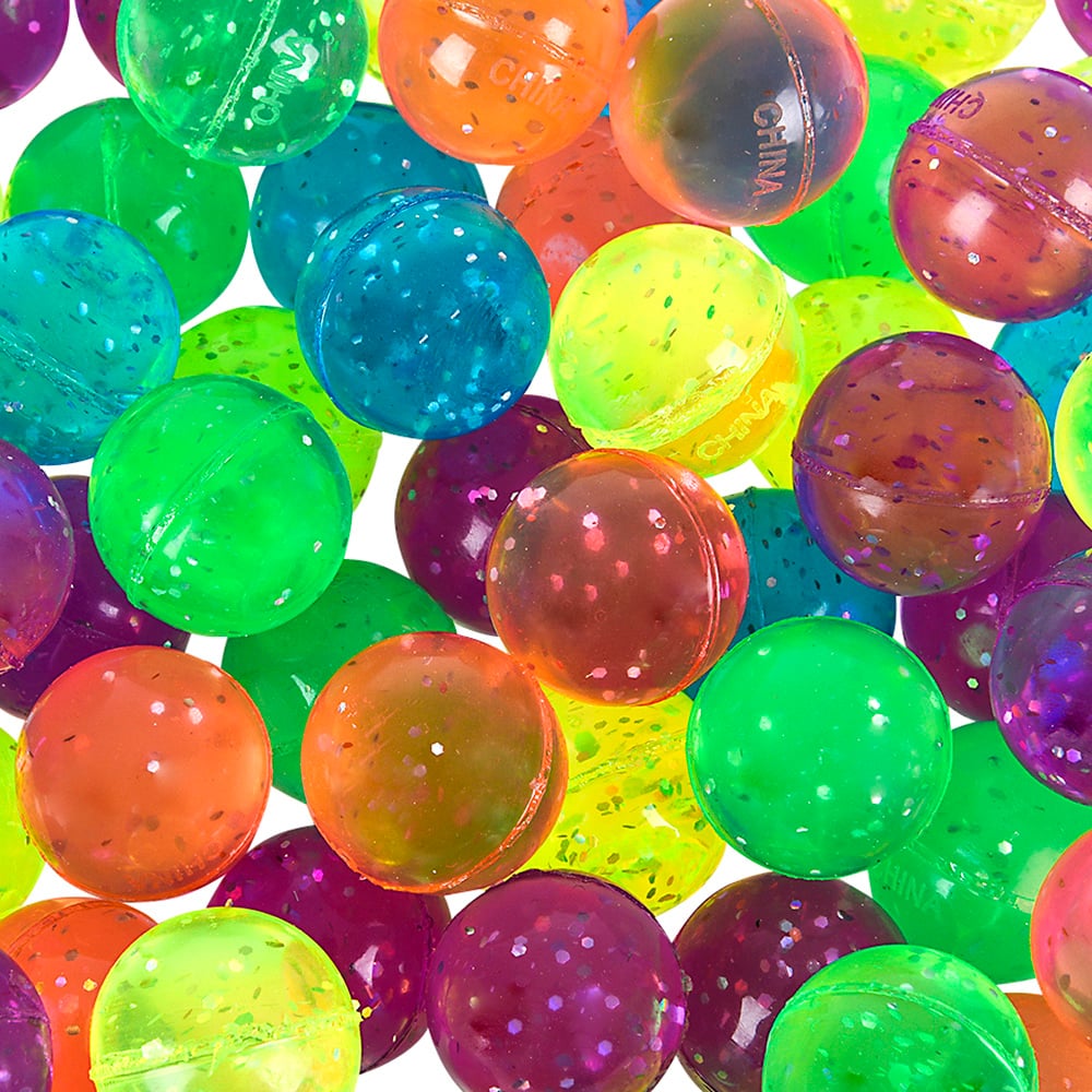 Mini Springball Glitzer assortiert