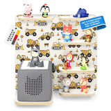 Toniebox 1 & 2 Regal Multi Baufahrzeuge