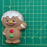 Badekugel handgemacht Weihnachten Gingerman