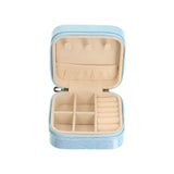 Schmuckbox Glitzer Blau