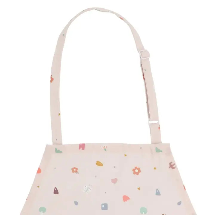 Kinder Kochschürze mit Handschuh Nature