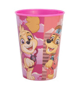 Comic Zahnputz Trinkbecher Paw Patrol Mädchen klein Pink
