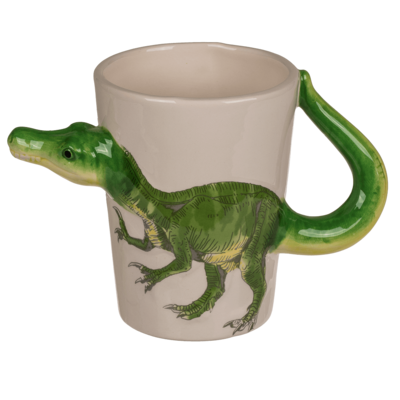 Kinder Porzellantasse 3D Dino assortiert