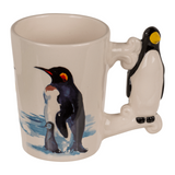 Kinder Porzellantasse 3D Pinguin