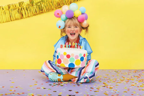 Geburtstagskerzen Happy Birthday Multicolor