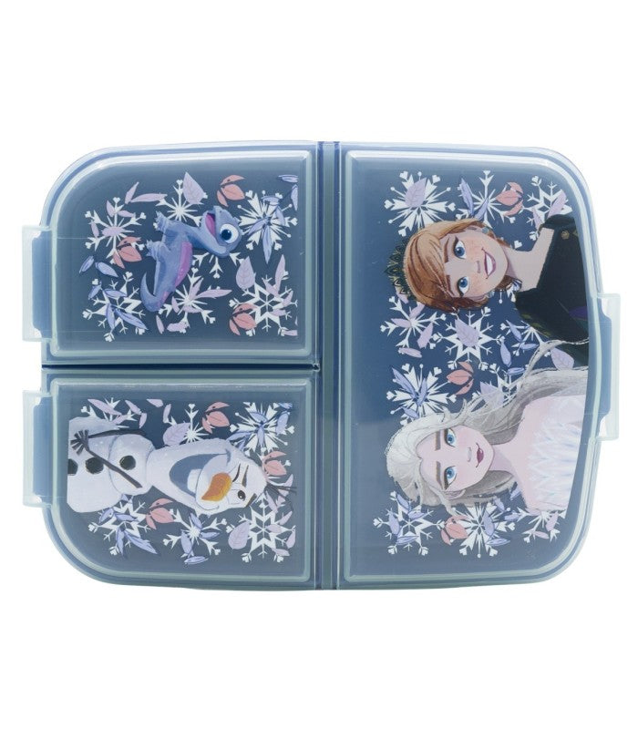 Znünibox Comic aufklappbar Frozen Eiskristalle