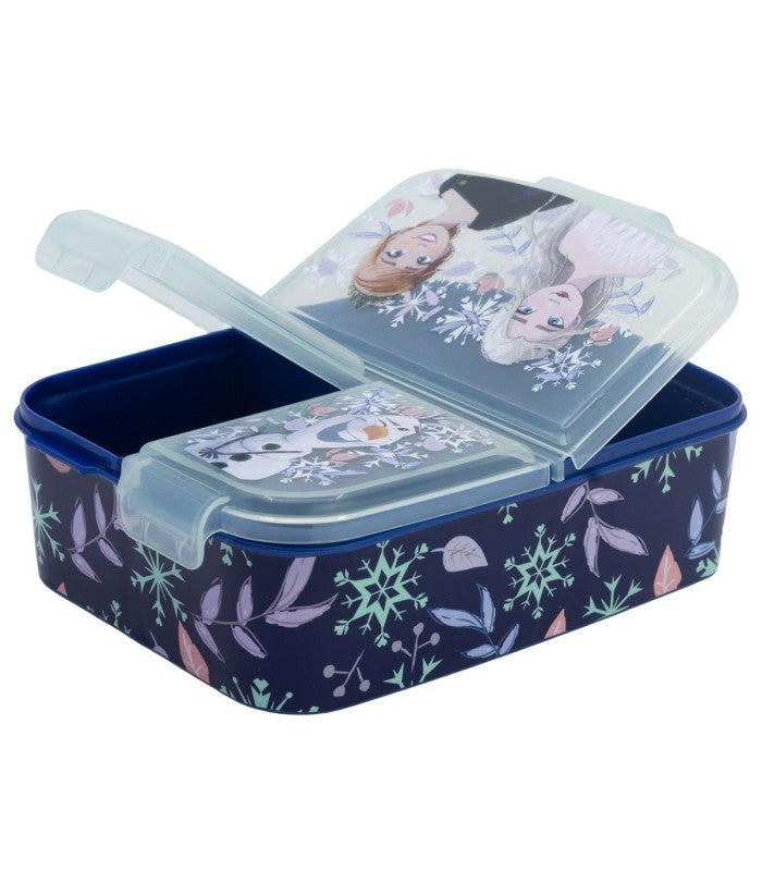 Znünibox Comic aufklappbar Frozen Eiskristalle