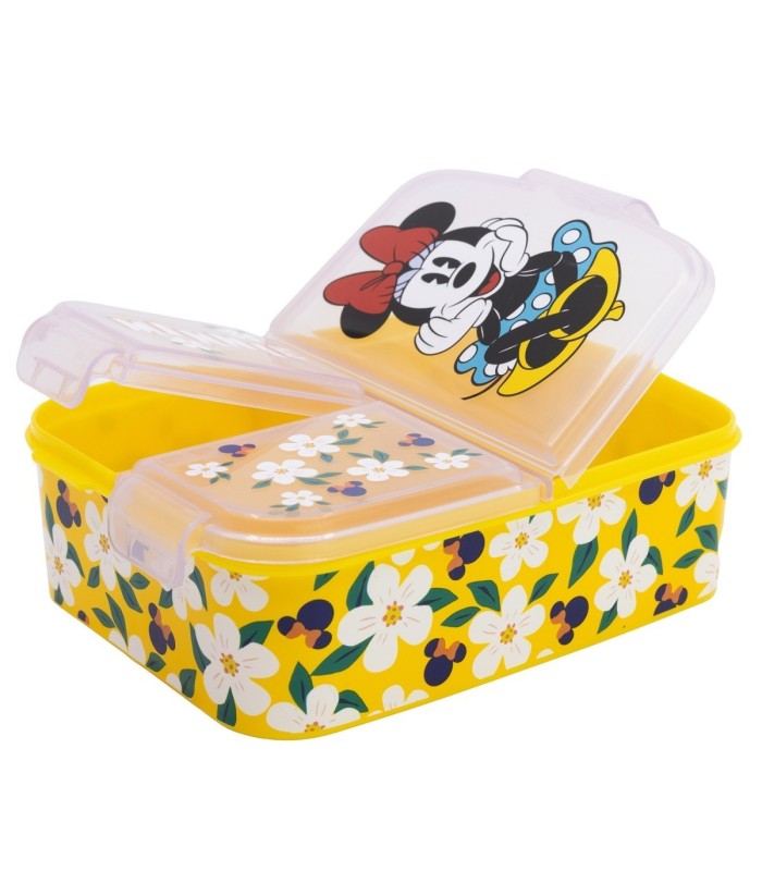 Znünibox Comic aufklappbar Minnie Mouse Gelb