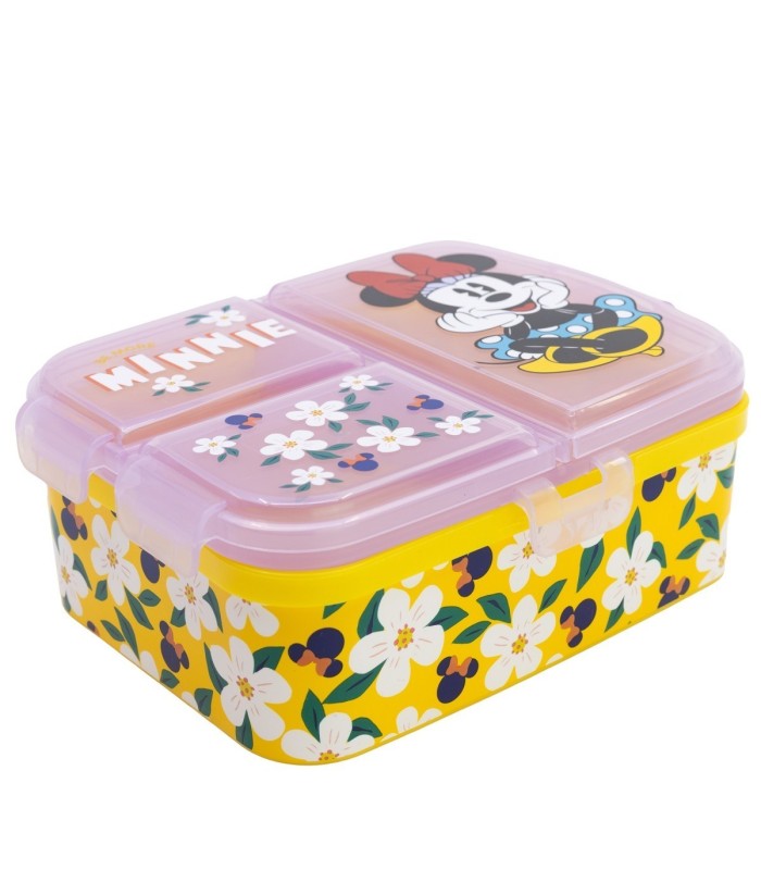 Znünibox Comic aufklappbar XL Minnie Mouse Gelb