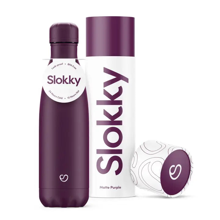 Thermosflasche Slokky 500ml Violett